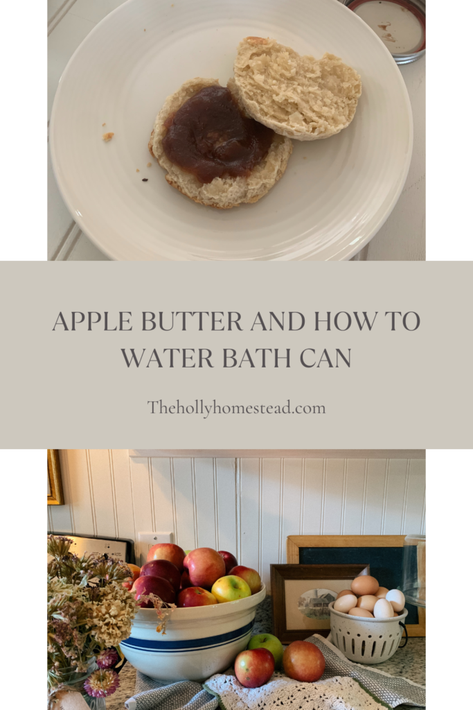 apple butter Pinterest image
